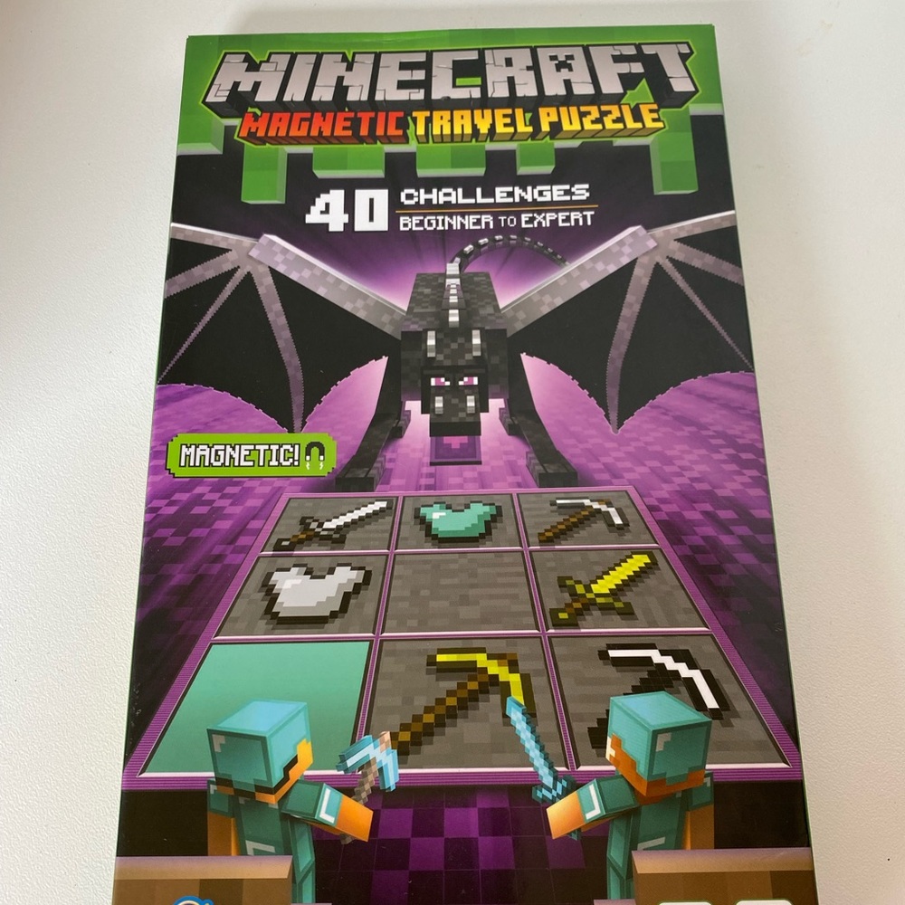Minecraft magnetic travel puzzle